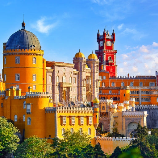 Sintra & Cascais: Passeio de um dia com ingressos para o Palácio da Pena