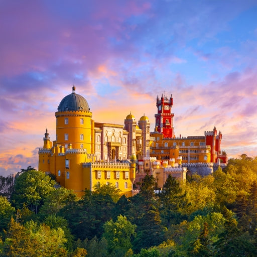 Sintra & Cascais: Passeio de um dia com ingressos para o Palácio da Pena