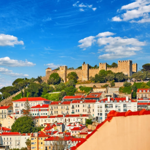 Visite à pied de Lisbonne + Billets pour le château de S. Jorge