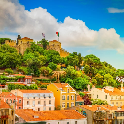 Visite à pied de Lisbonne + Billets pour le château de S. Jorge