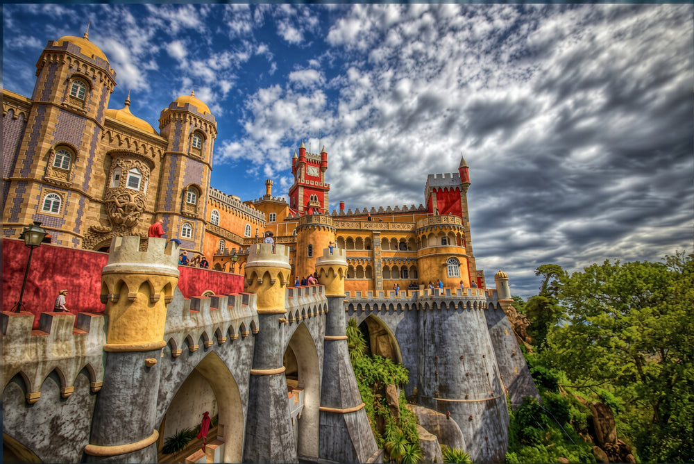 Sintra & Cascais : Excursion d'une journée avec billets pour le Palais de Pena