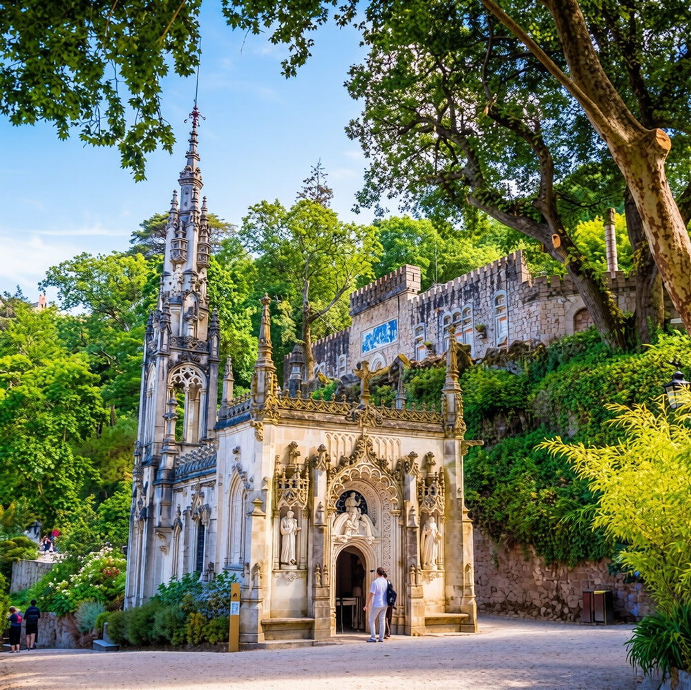 Sintra: Quinta da Regaleira Guided Tour with Tickets