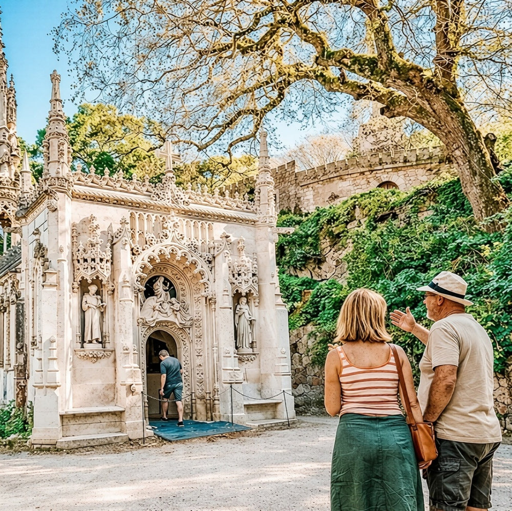 Sintra & Cascais : Excursion d'une journée avec billets pour le Palais de Pena